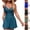 Army Green, variant on Womens Wrap Front Swim Cover Up Dress V Neck Design Lightweight Fabric Relaxed Silhouette for Pool Parties Blue L