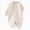 O92-Beige, variant on 6-9 Months Newborn Baby Boy Girl Button Romper Baby Long Sleeve Jumpsuit Spring Fall Outfit