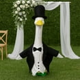 thumbnail image 7 of RKSTN Valentine's Day Porch Goose Outfits, Cute Lawn Goose Clothes 23 Inch Outfits for Plastic Cement Geese Valentines Day Decorations Outdoor Porch Yard Lawn Patio Decor, 7 of 7