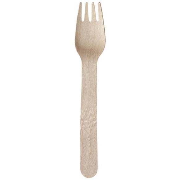 PacknWood 210CVB1 Fourchette en Bois 6.22 Po, Lot de 2000