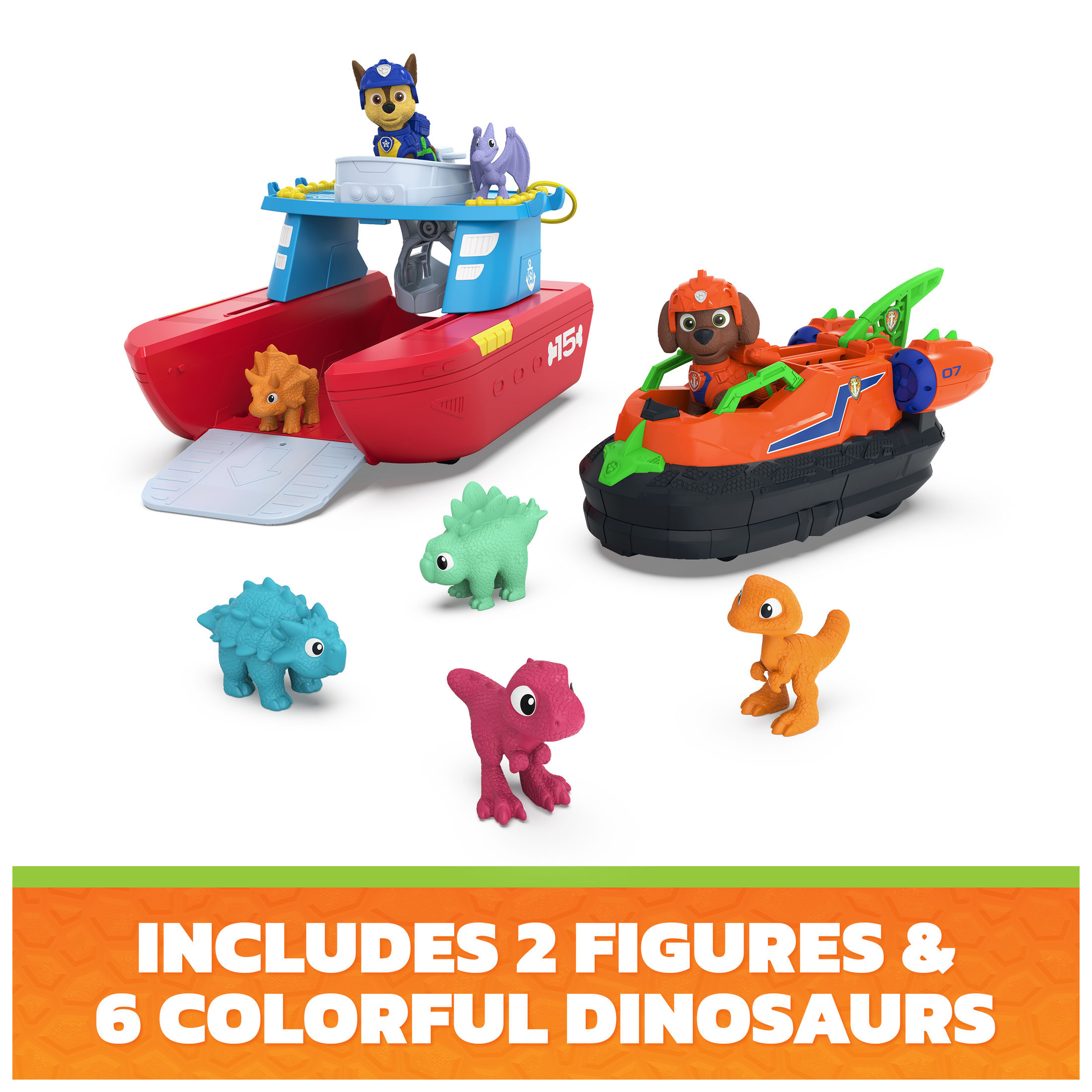 PAW Patrol Dino Movie Dino Patrol Box Vehicle Two Pack photo 6