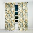 thumbnail image 2 of Designart "Fusion Of Neo-Victorian" Floral Blackout Curtain Panels, 2 of 4