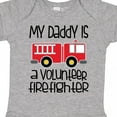thumbnail image 4 of Inktastic Volunteer Firefighter Daddy Boys or Girls Baby Bodysuit, 4 of 5