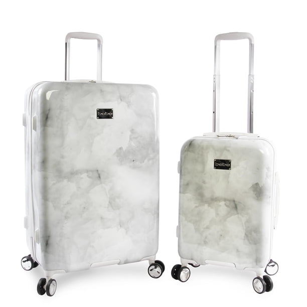 Bebe Lilah 2 Piece Set Suitcase With Spinner Wheels Walmart Com