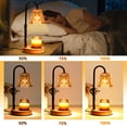 thumbnail image 6 of PKALQ Candle Warmer Lamp with Timer Dimmable, Birthday Gifts for Women Mom, House Warming Gifts New Home Decor, Wax Melt Warmer for Jar Candles with 2 Bulbs, 6 of 7