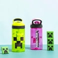 thumbnail image 3 of Botella de agua Zak Designs Minecraft Kids, 480 ml, juego de 2 piezas, 3 of 9