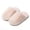 Pink, variant on KEVCHE Cozy Plush Cotton Slippers for Indoor Outdoor, Non-Slip Warm House Shoes with Soft Cushioned Sole, Lightweight Fuzzy Slippers for Home Comfort, Cute Slip-On Slippers for Bedroom and Daily