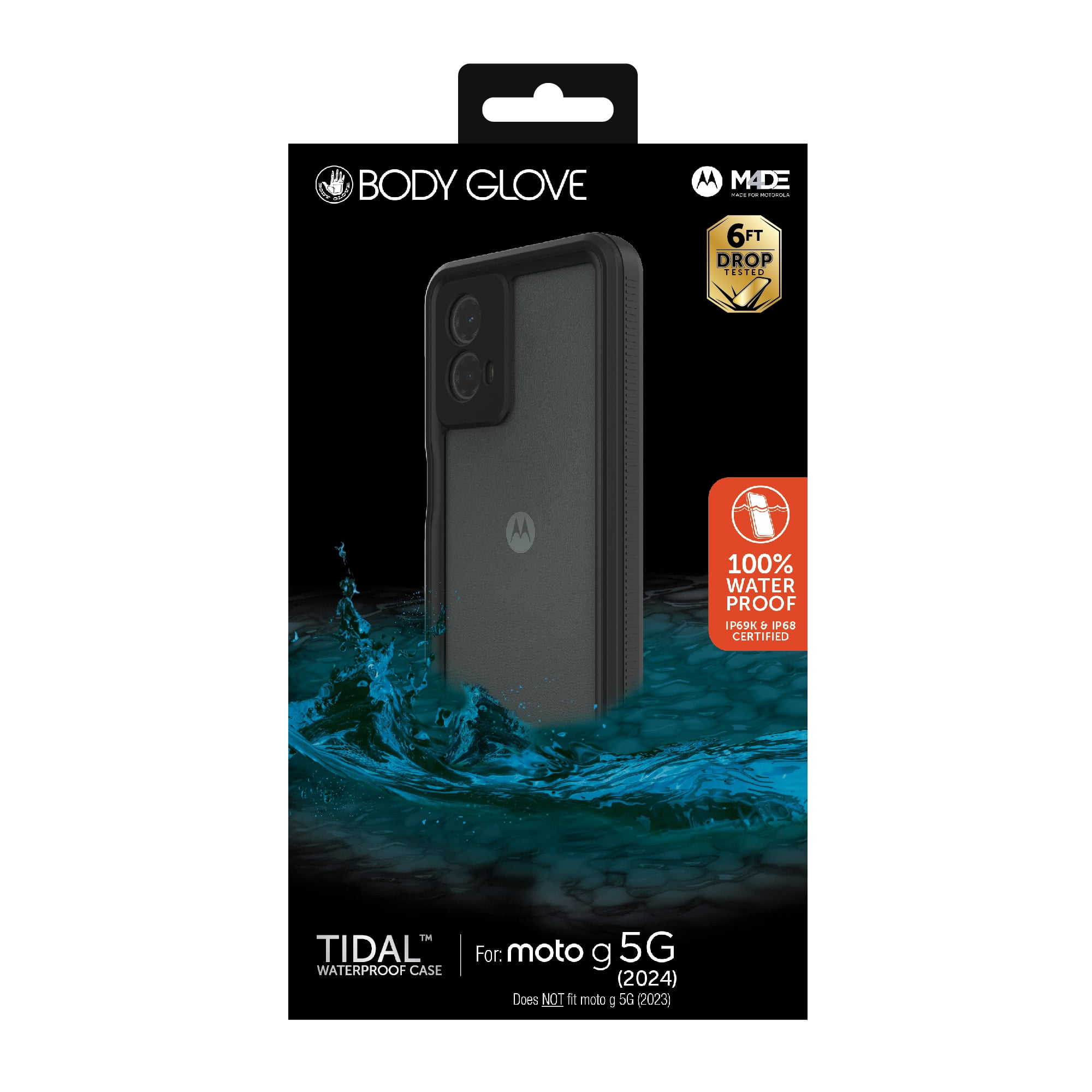 Body Glove Tidal Waterproof Phone Case for Motorola moto g 5G