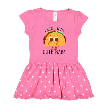 

Inktastic Taco Bout Cute Baby Gift Toddler Girl Dress