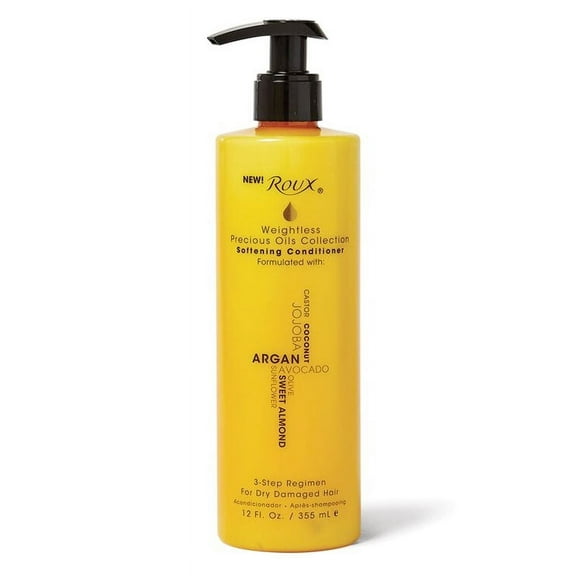 Roux Weightless Precious Oils Softening Conditioner, 12 Oz.