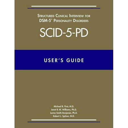 UPC: 9781585624751 | User s Guide for the Structured Clinical Interview for Dsm-5 Personality Disorders (Scid-5-Pd) (Paperback)