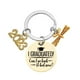 thumbnail image 2 of Xihbxyly Llavero de Graduación, Diseño Grabado de La Clase 2023, Detalles de Birrete y Corazón, Regalo de Graduación Personalizado, Frases de Graduación Suaves, Perfecto para Hijo, Tamaño de 5,6 Cm, 2 of 2