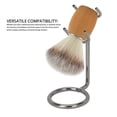 thumbnail image 4 of Support de Rasoir en Acier Inoxydable, Support pour Brosse de Rasage, Support de Rasoir Noir pour une Ventilation Accrue, 4 of 4
