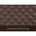 thumbnail image 3 of Nvzi Toaster Cover Polyester Grid Bread Toaster Dust Cover Bakeware Protector for Two Slice Toaster Appliance and Dust Fingerprint Protection（Dark brown）, 3 of 4