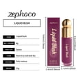 thumbnail image 3 of 4g Liquid Blush For Cheeks Eyes And Lips Hydrating Long Lasting Natural Makeup, 3 of 7