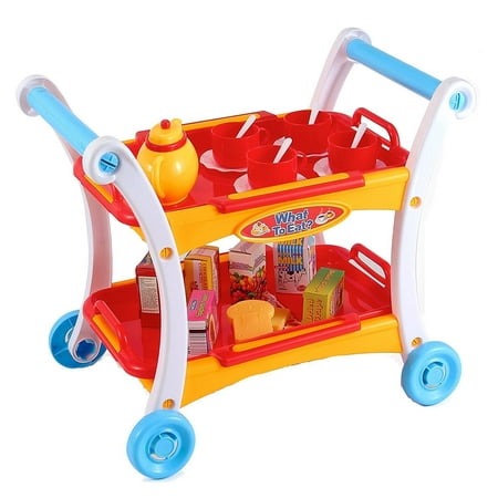 Afternoon Tea Time Trolley Cart Pretend Play Set For Tea (Best Places To Go For Afternoon Tea In London)