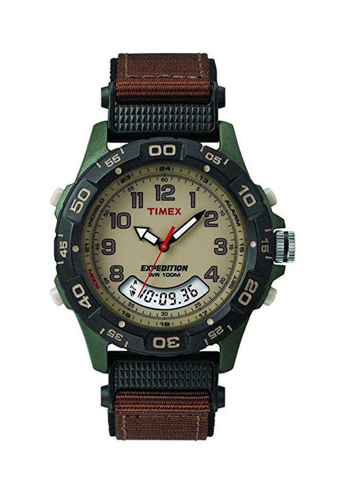 Timex T45181 Men's Expedition Analog Digital Alarm Chronograph Nylon