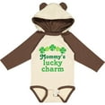 thumbnail image 3 of Inktastic Mommys Lucky Charm St Patricks Day Boys or Girls Long Sleeve Baby Bodysuit, 3 of 5