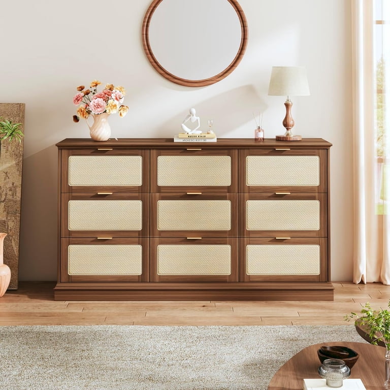 60 inch dresser Modway Transmit 60" the horizontal dresser delivers ample space for clothing Shaylen Rustic 60-inch Wide Wood