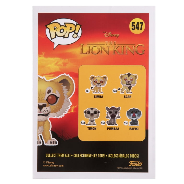 Funko Pop! Disney: Lion King Live Action - Simba