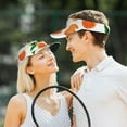 thumbnail image 7 of ZICANCN Sun Visors Hat for Women and Men, Love Oranges Fruit Beach Hats, Sports Hat for Golf Tennis Running, 7 of 7