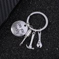 thumbnail image 2 of Cadeau de Fête des Pères, Porte-Clés, Bijoux, Mini Outils de Réparation, Pendentifs, pour Papa, Fille Ou Fils (3), 2 of 8
