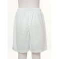 thumbnail image 3 of Haitryli Kids Boys Sport Clothing Set Basketball Shirts Tops with Mesh Shorts Kit Football Jersey White 7-8, 3 of 7