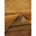 thumbnail image 2 of Rugsotic Carpets Handmade Rugs Hand Knotted Loom Rectangle 4'x6' Gold Wool for Indoor Use, 2 of 8