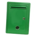 thumbnail image 2 of tamizeot Suggestion Drop Box Waterproof with Slot Box Complaint Lock and Donation Box Gray Green, 2 of 6