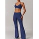 thumbnail image 4 of Conjuntos de entrenamiento for mujer, 2 piezas, sujetador deportivo, camiseta sin mangas, polainas de cintura alta, gimnasio, Yoga, ropa activa, Top de entrenamiento for mujer, 4 of 6