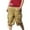 Khaki, variant on MIUOWANP Men's Casual Stretch Waist Shorts with Multi Pockets Solid Color Loose Fit Cargo Shorts Size 36(US Size 10)Khaki