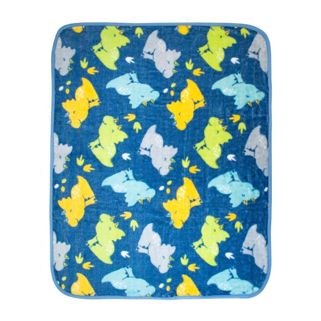 Cobertor hipoalergénico Baby Mink Cobertor Paseo Animales Azul