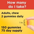 thumbnail image 4 of Suplemento de vitamina C Nature Made 250 mg 150 gomitas, 4 of 8