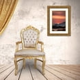 thumbnail image 3 of Mossholder, Tim 11x14 Gold Ornate Wood Framed with Double Matting Museum Art Print Titled - Orange Sunset, 3 of 4