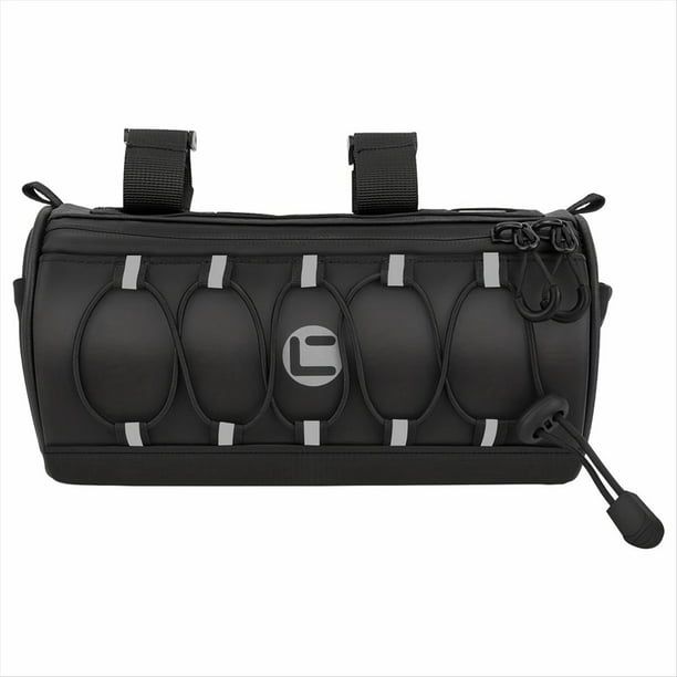 Bolsa para Manillar de Bicicleta, Impermeable, con Gran Área Reflectante y Tiras, Bolsa Frontal para Bicicleta de Montaña