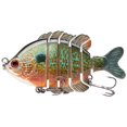 thumbnail image 5 of (2 pack) Bassdash SwimPanfish Multi Jointed Panfish Bluegill Swimbaits Hard Topwater Bass Lures Fishing Lure Crank Saltwater 3.5in/0.85oz, 5 of 7