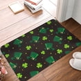 thumbnail image 5 of Fotbe Extra Durable Door Mat - Dirt Trapping Outdoor Welcome Mats - Non-Slip Outdoor Door Mats - Low Profile Front Door Mat - Indoor (16" x 24", St. Patrick's Day8 ), 5 of 9