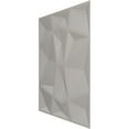thumbnail image 4 of Ekena Millwork 19 5/8"W x 19 5/8"H Niobe EnduraWall Decorative 3D Wall Panel, UltraCover Satin Blossom White (Covers 2.67 Sq. Ft.), 4 of 6