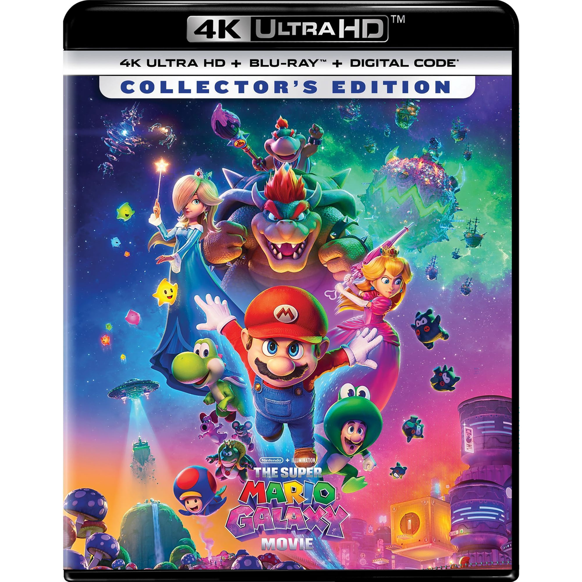The Super Mario Galaxy Movie (4K Ultra HD + Blu-ray + Digital Copy), Family, Universal