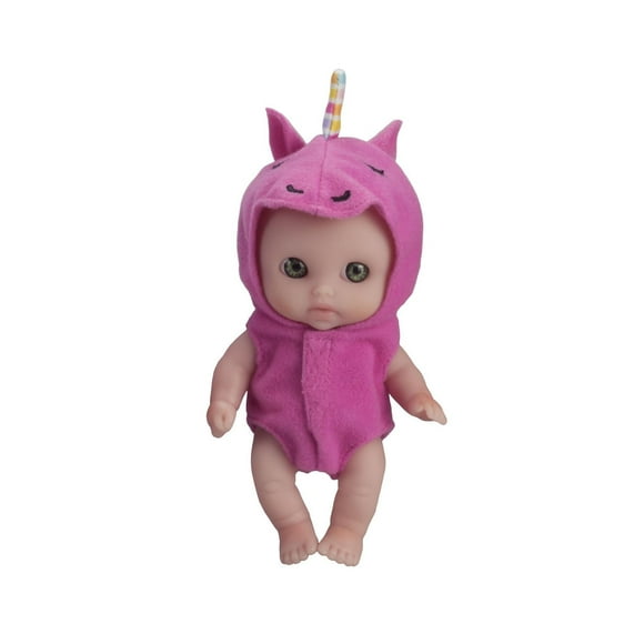 My Sweet Love Lil Cutesies 5" Baby Doll, Unicorn Themed Outfit