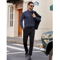 thumbnail image 4 of COOFANDY Men's Dress Shirt Business Casual Button Down Shirt Long Sleeve Formal Shirt for Men, 4 of 6