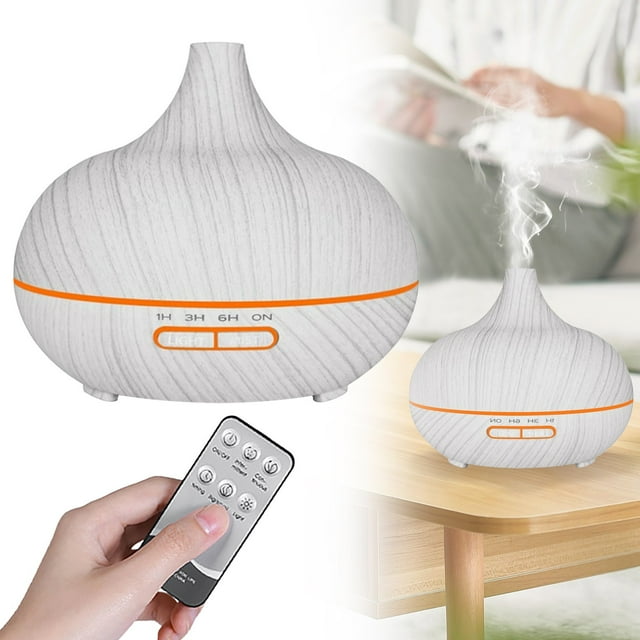 Humidifier Small Room Dehumidifier For Bathroom 550 ML Aroma Diffiser With Set Diffuser With Remote Technology Aromatherapy Diffusers Auto Shut Off For Home