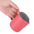 thumbnail image 1 of Coffee Pitcher, Latte Art Making Coffee Steam Pitcher Milk Frothing Pitcher, Stainless Steel For Home Yellow,Rose Red, 1 of 8