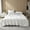 White, variant on Meggemo Lightweight Summer Quilt 39.4x59in Cool Breathable Soft Microfiber Air Conditioned Blanket All Season Use