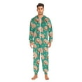 thumbnail image 6 of joogoo Sloth on Tree Branch Unisex Adults Onesies Pajamas Jumpsuits L, 6 of 7