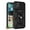 Black, variant on For Apple iPhone 15 Pro (6.1") Built in Sliding Camera Lens Protection & Finger Ring Stand Holder Hybrid Shockproof Phone Case Cover by Xpression - Blue
