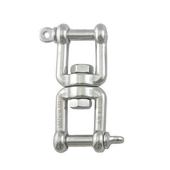 Stainless Steel 316 Anchor Swivel Jaw and Jaw 19mm or 3/4" Marine Grade