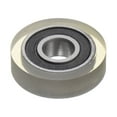 thumbnail image 1 of Unique Bargains Roulement à Billes PU 6x19x5mm Roue de Guidage Revêtue de Polyuréthane pour Industriel, Vert, 1 of 5