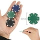 thumbnail image 3 of Luobao Poker Chips Juego De Fichas De Póquer Para Juego De Mesa De Cartas 11,5 Gramos Para Texas Hold'Em Blackjack Card Club O Juegos De Póquer Nocturnos, 3 of 5