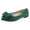 Green, variant on Women'S Pointed Toe Flats Casual Shoes Oversized Bow Quilted Insole Comfortable Work Wear Mesh Fabric Green Us Size 7